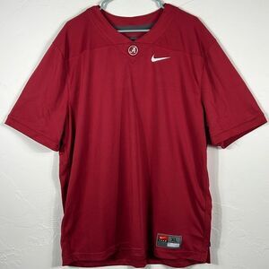 🔥🏈 Vintage NIKE Team ALABAMA CRIMSON TIDE Football Player Issue Pullover XL -E